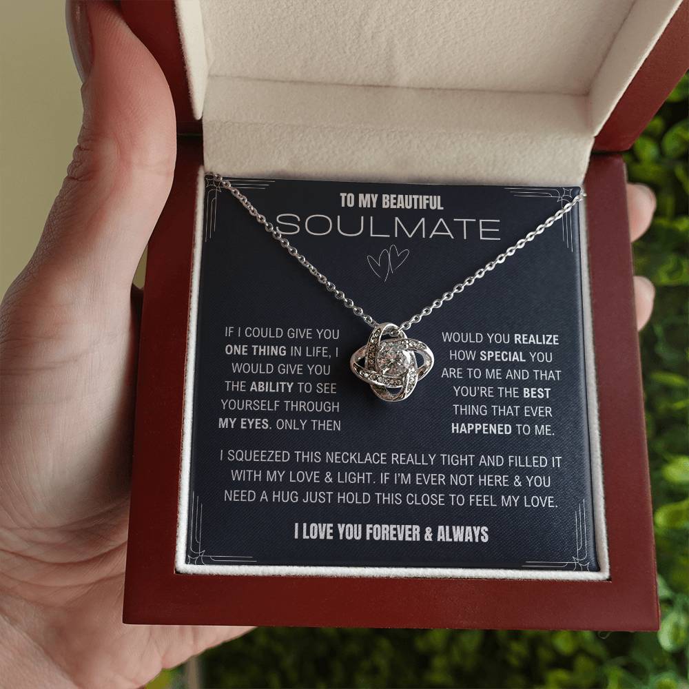 Soulmate - My Life My Everything - Necklace with Border