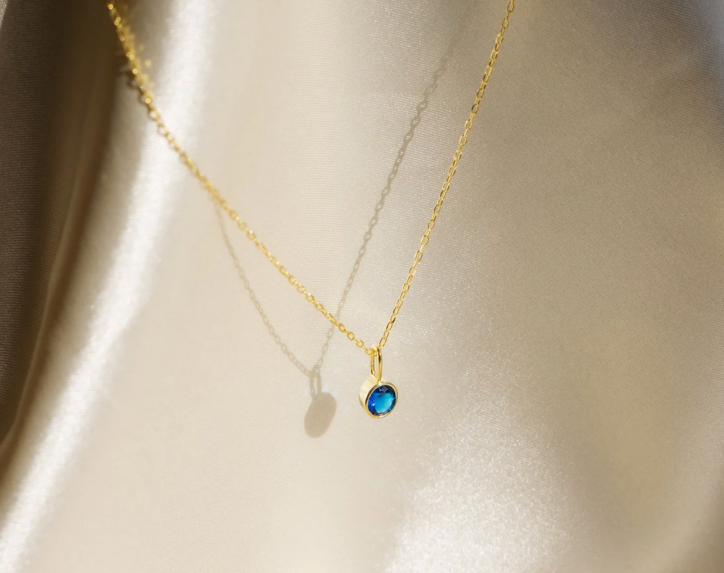 Customize Birthstone Necklace