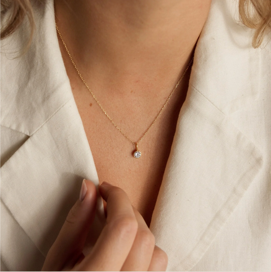 Customize Birthstone Necklace