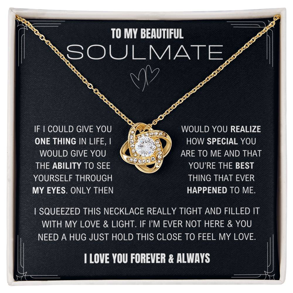Soulmate - My Life My Everything - Necklace with Border