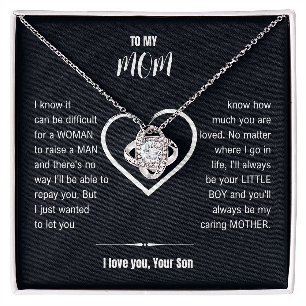 Mom I love you - Mother Necklace From Son