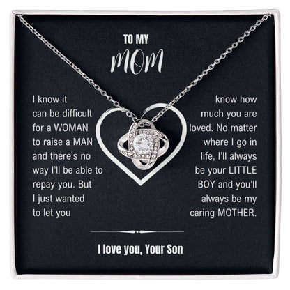 Mom I love you - Mother Necklace From Son