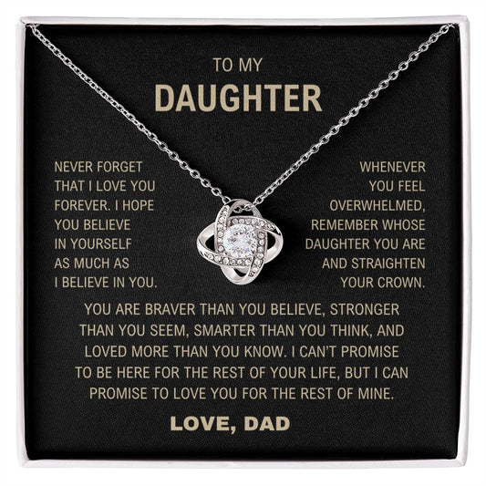 Never Forget That I Love You - Gift For Daughter From Dad