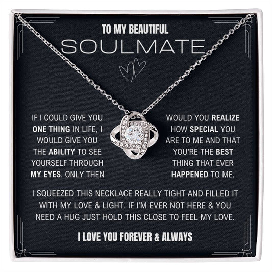 Soulmate - My Life My Everything - Necklace with Border