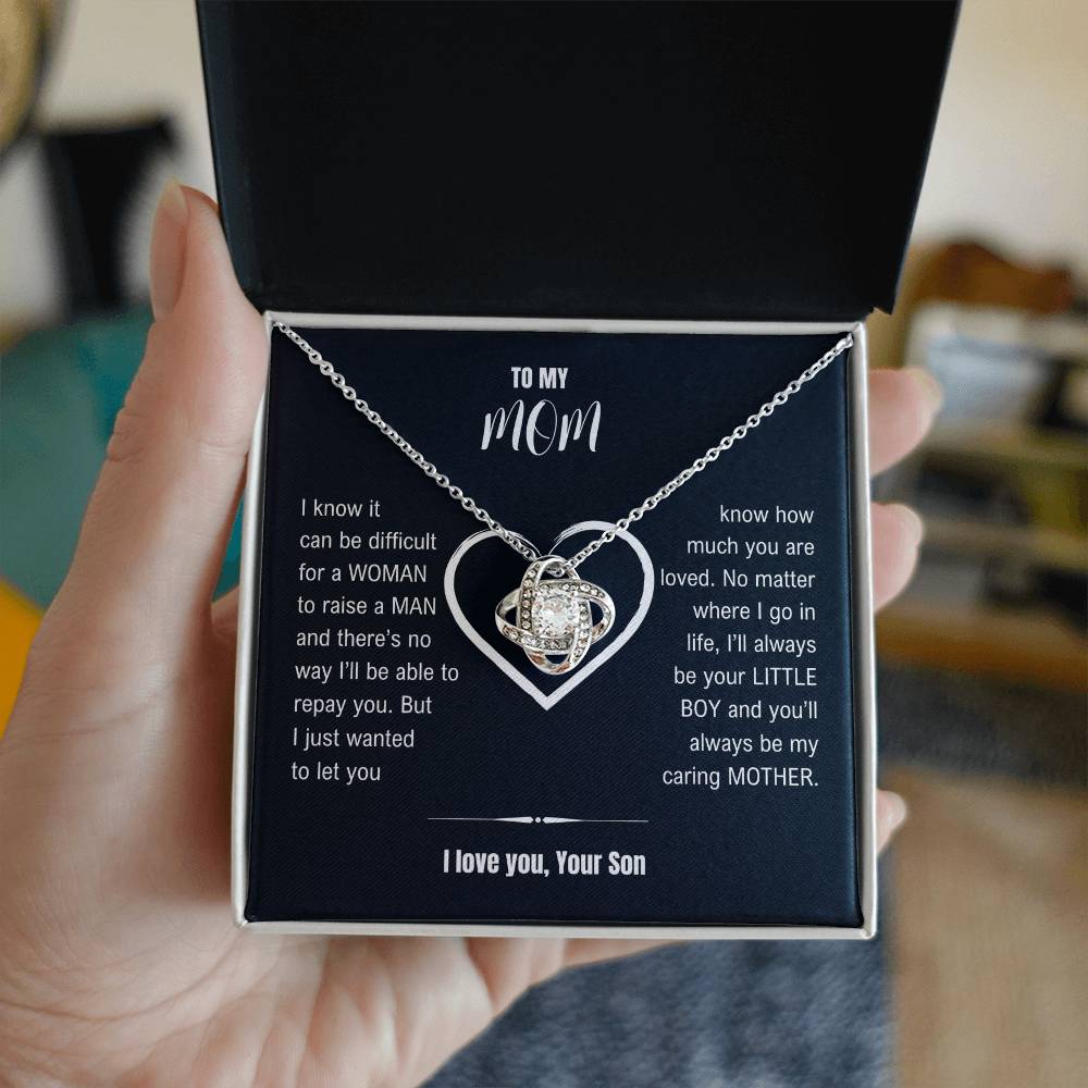 Mom I love you - Mother Necklace From Son
