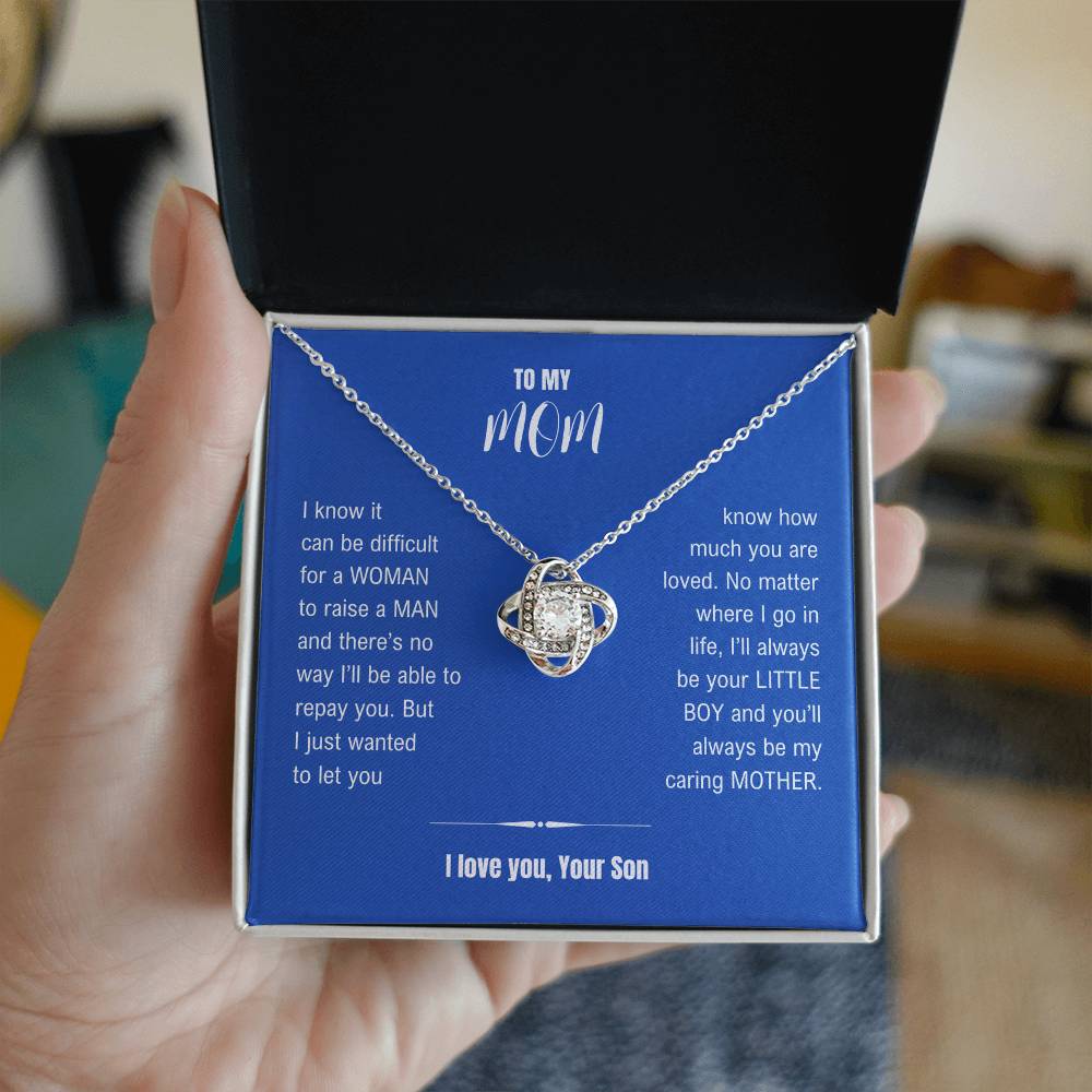 Mom I love you - Mother Necklace From Son
