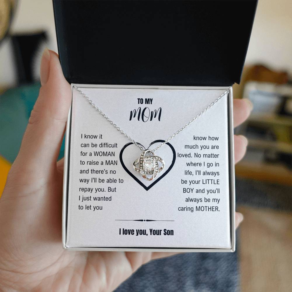 Mom I love you - Mother Necklace From Son