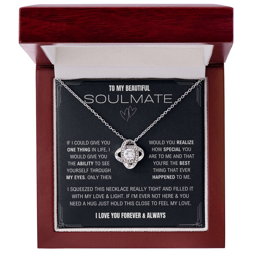 Soulmate - My Life My Everything - Necklace with Border